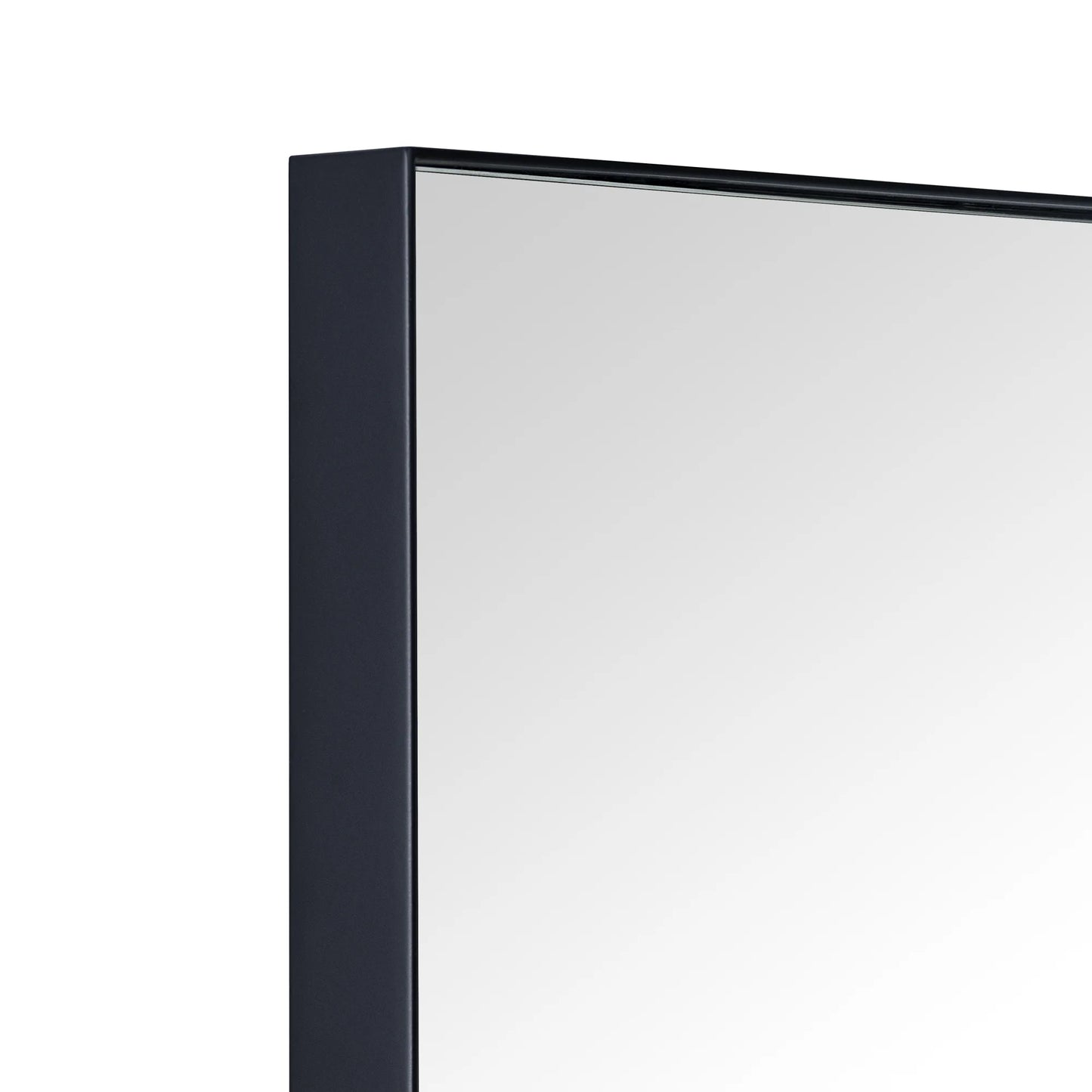Black Medicine Cabinet, 16X26 Inches, Recessed, Framed Mirror