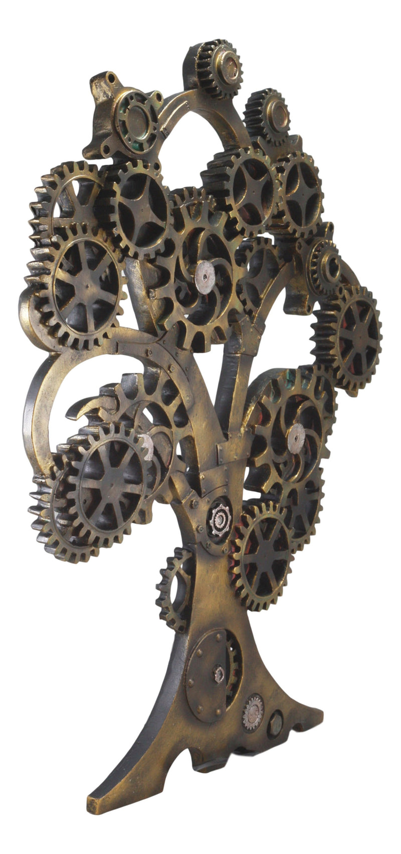 Steampunk Collectible Gearwork Mechanical Tree of Life Wall Sculpture Decorative