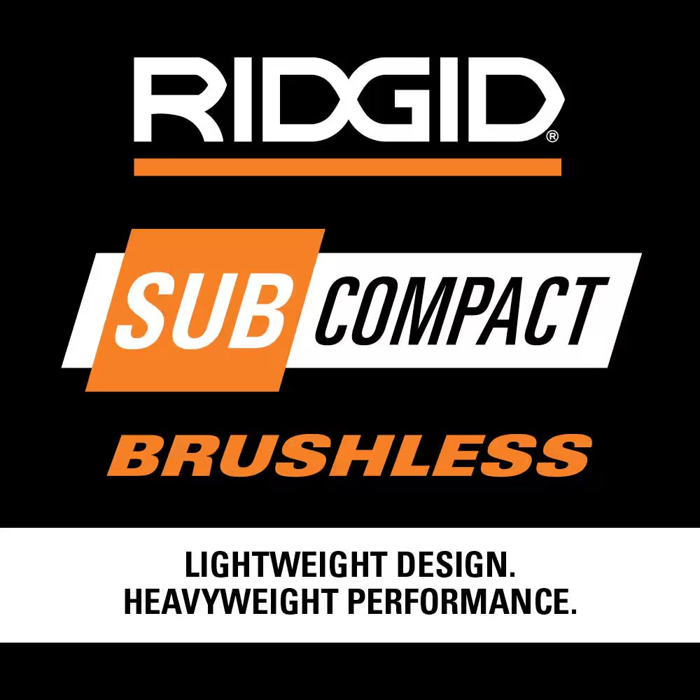18V Brushless Cordless 2-Tool Combo Kit with Subcompact Multi-Material Saw and Angle Grinder (Tools Only)