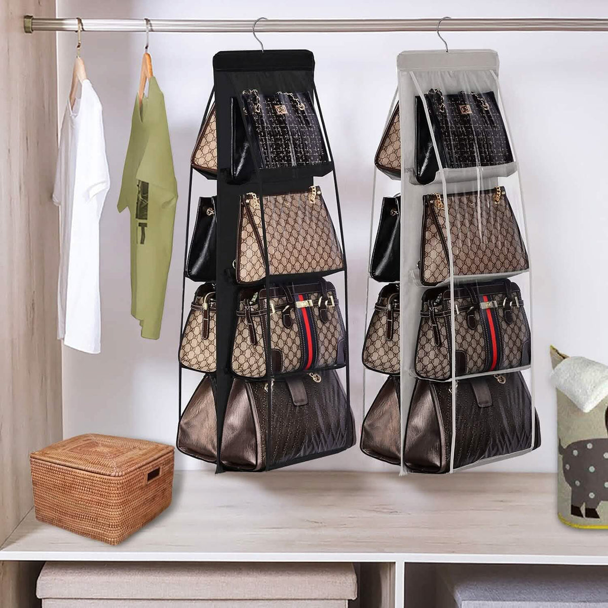 Hanging Purse Organizer Storage Hanger