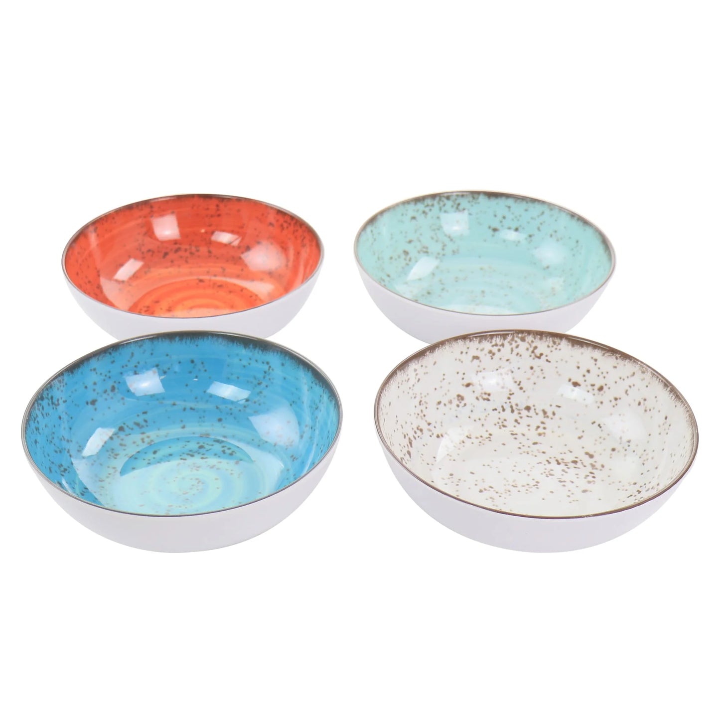 Pryce 12 Piece Melamine Dinnerware Set Is Assorted Colors
