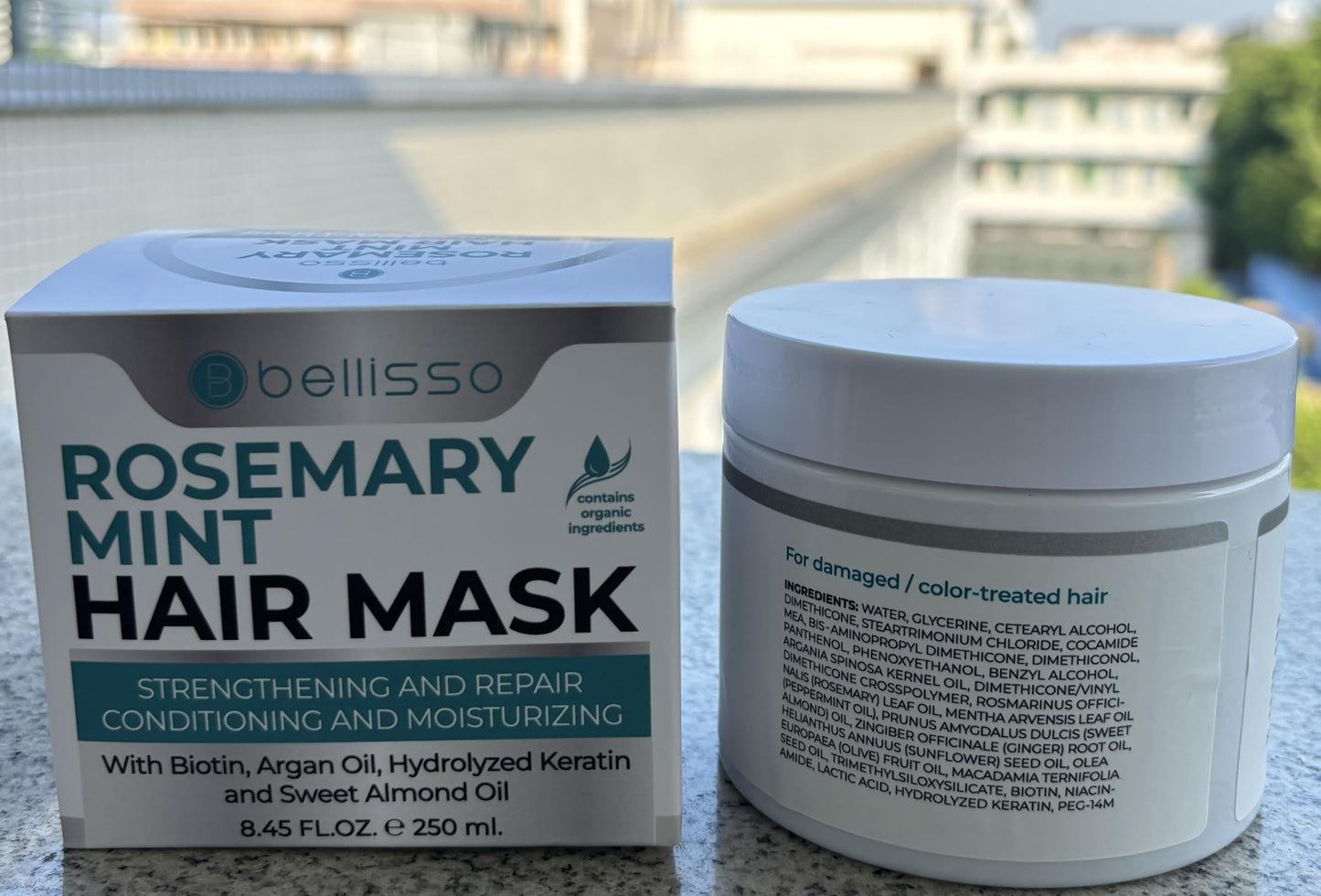 Rosemary Mint Oil Hair Mask Deep Conditioning Repair Products for Damaged Care Scalp Moisturizer and Hydrating Treatment for Women and Men Volume for Extremely Dry Thin and Frizzy Locks