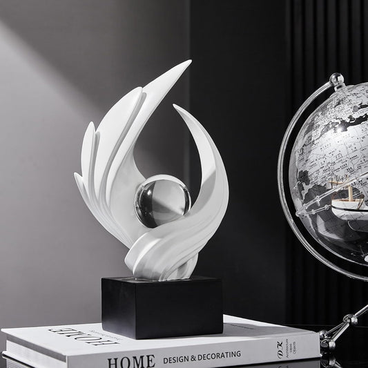 Modern Abstract Sculpture for Coffee Table Living Room Decor