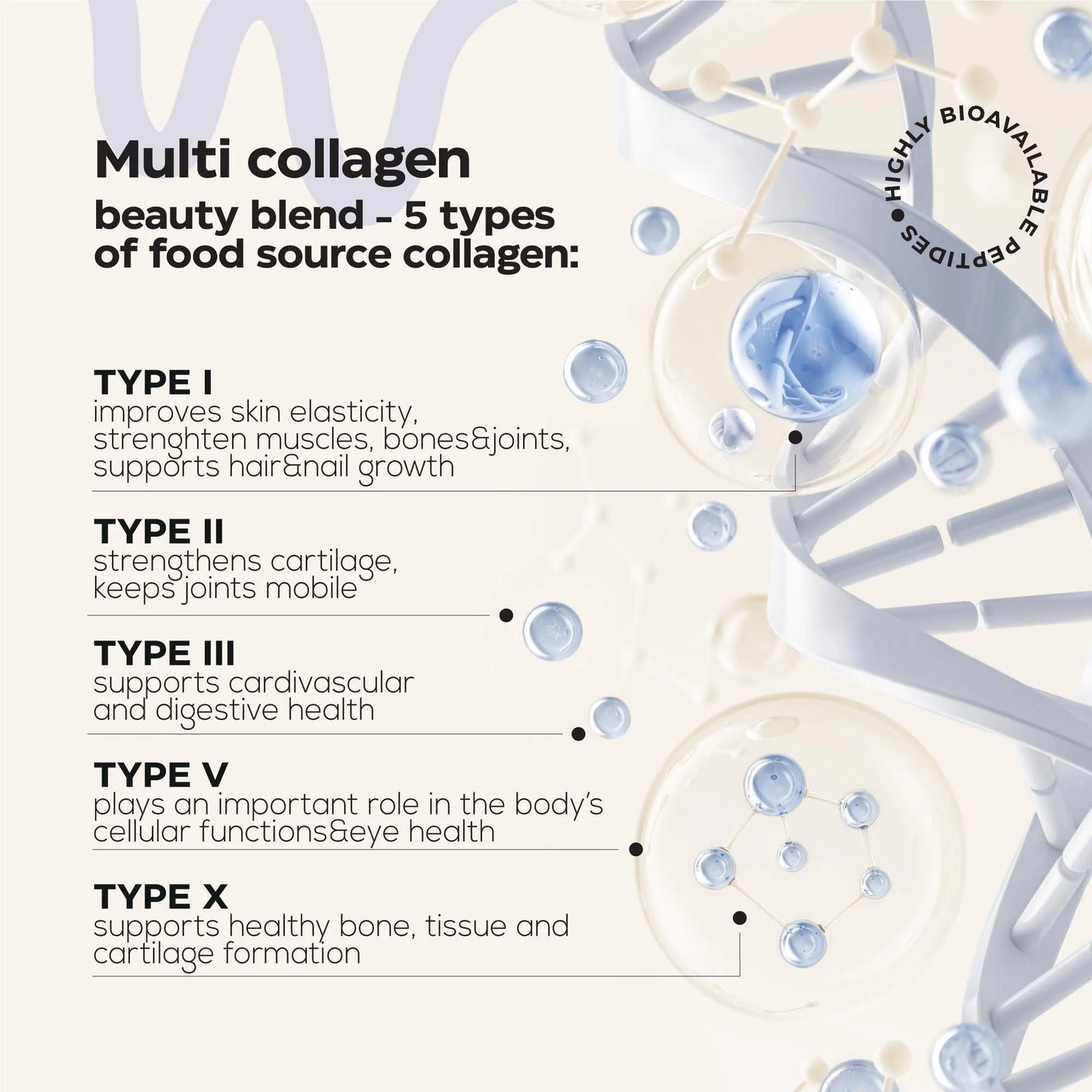 Collagen Peptide Gummies for Women Men 3000 Mg Collagen Supplement for Healthy