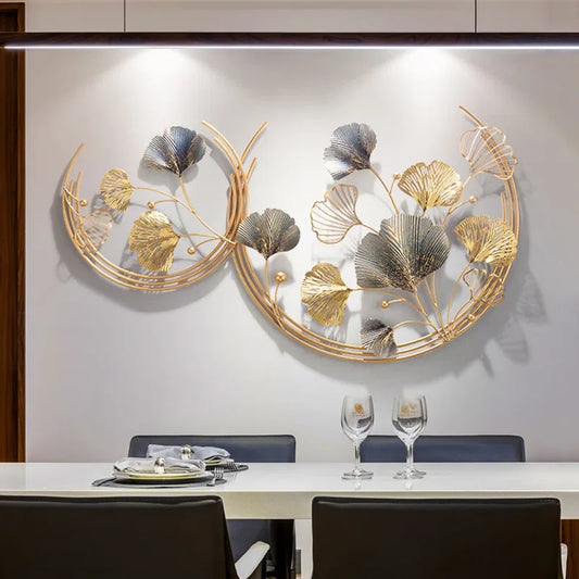 Glam Plants & Flowers Wall Decor on Metal