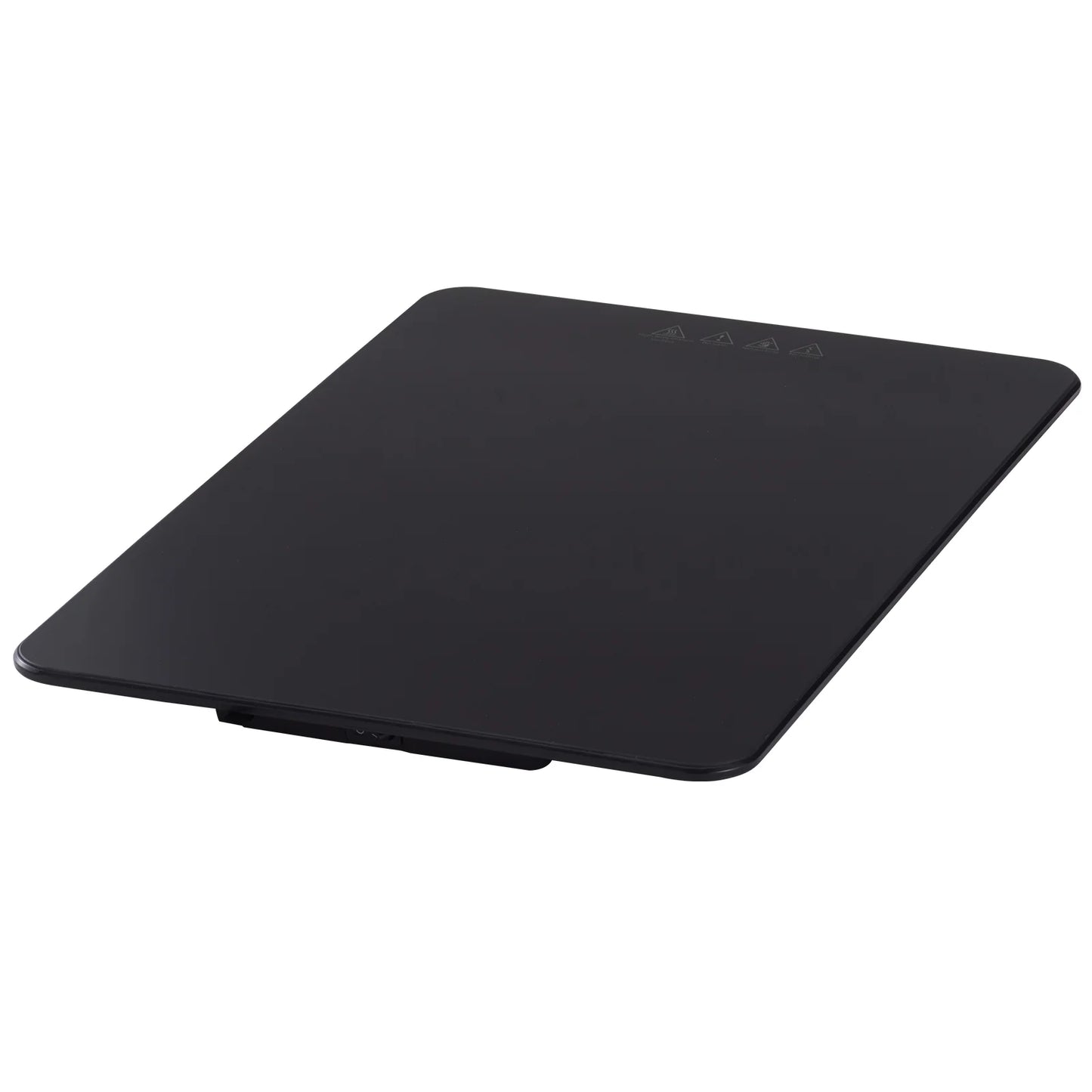 The Electric Warming Tray Is Equipped with a Knob to Adjust the Temperature for Long-Lasting and Continuous Heat Preservation. 23.6" X 16.5" Electric Food Buffet Server 100W Glass Warming Tray