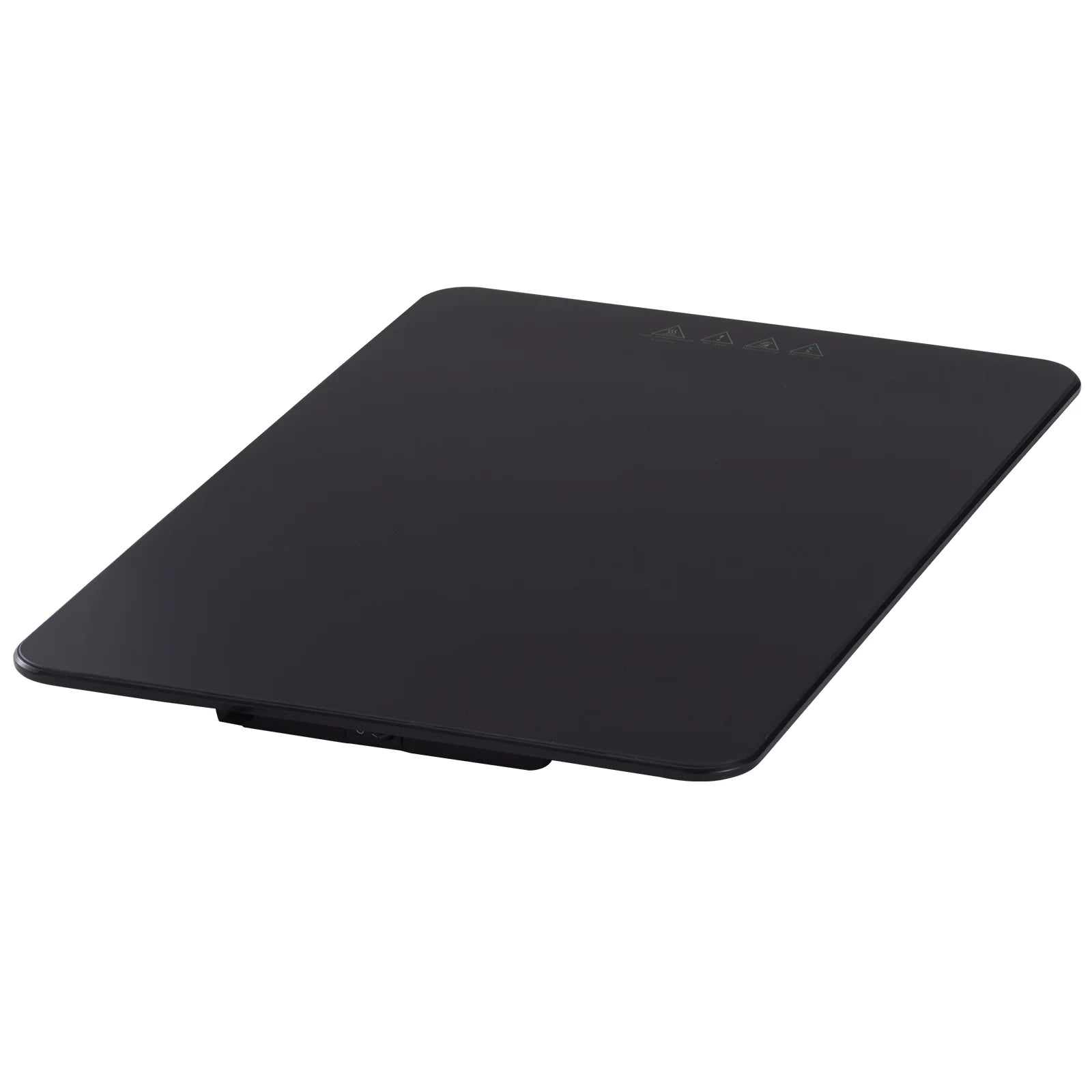 The Electric Warming Tray Is Equipped with a Knob to Adjust the Temperature for Long-Lasting and Continuous Heat Preservation. 23.6" X 16.5" Electric Food Buffet Server 100W Glass Warming Tray