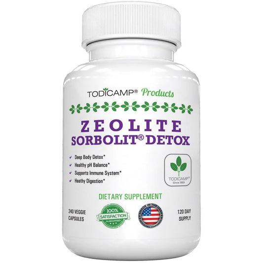 Zeolite Detox 240 Capsules Zeolite Capsules Sorbolit Ultra FINE 1 2 Μm Zeolite Clinoptilolite Powder 95% 3X Activated Zeolite Supplement 4 Months Supply