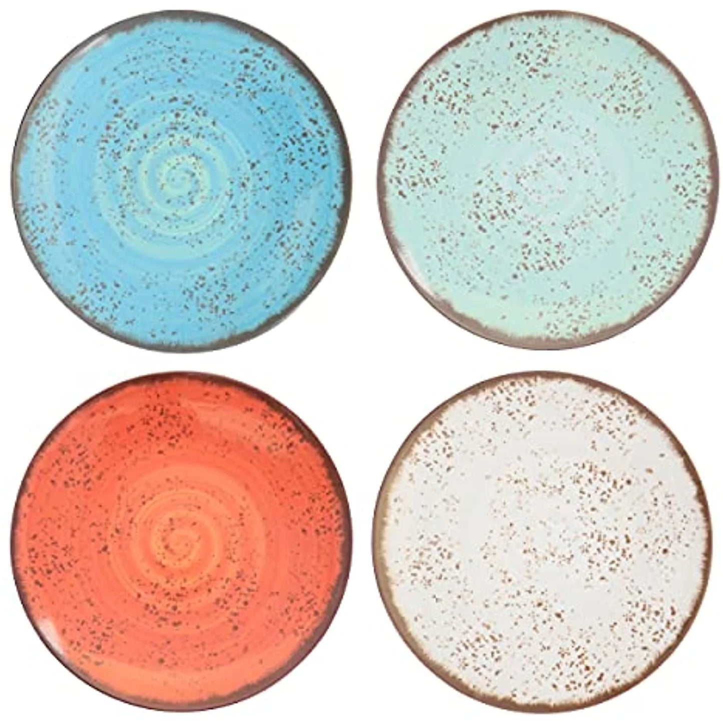 Pryce 12 Piece Melamine Dinnerware Set Is Assorted Colors