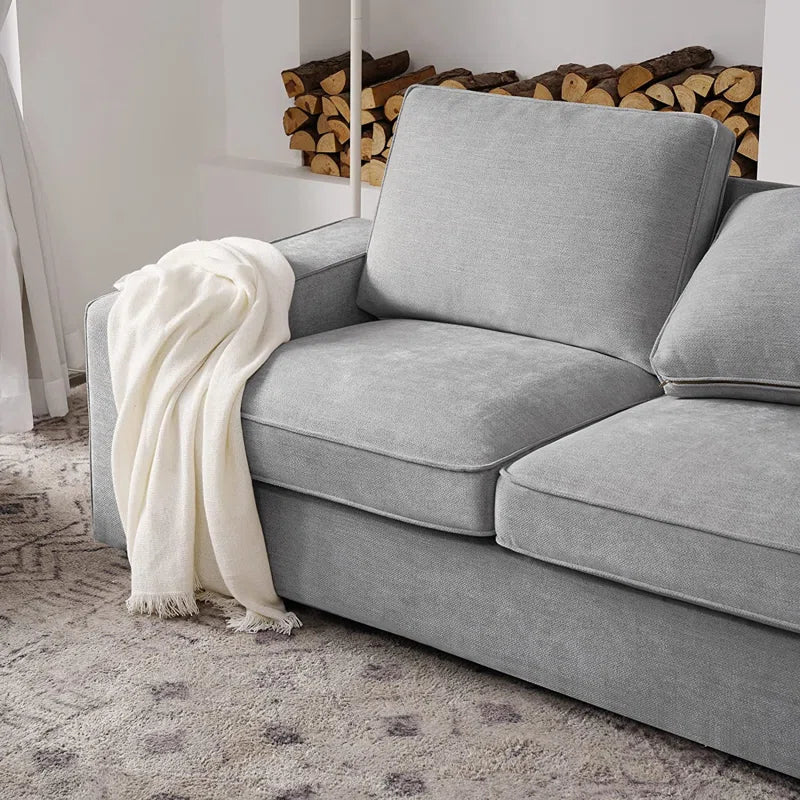 88.58" Luxury Modern Upholstered Sofa for Living Room, Couches with Solid Wood Frame