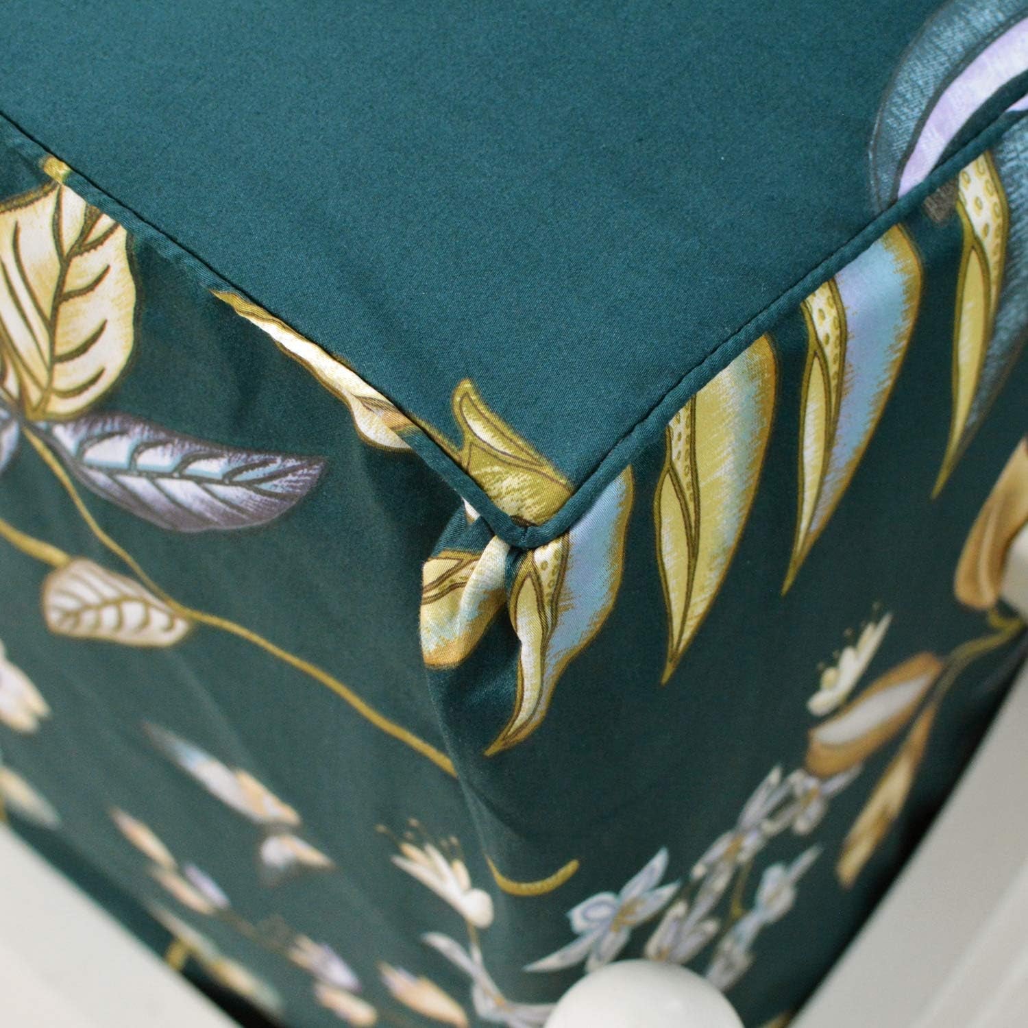 Sheets Set Queen Teal Elegant Floral Sheets Tropical Plam Leave Sunflower Bedding 800 Thread Count Luxury Summer Bedding 100% Egyptian Cotton Deep Pocket Bed Sheets Set, 4 Pieces-Queen Size