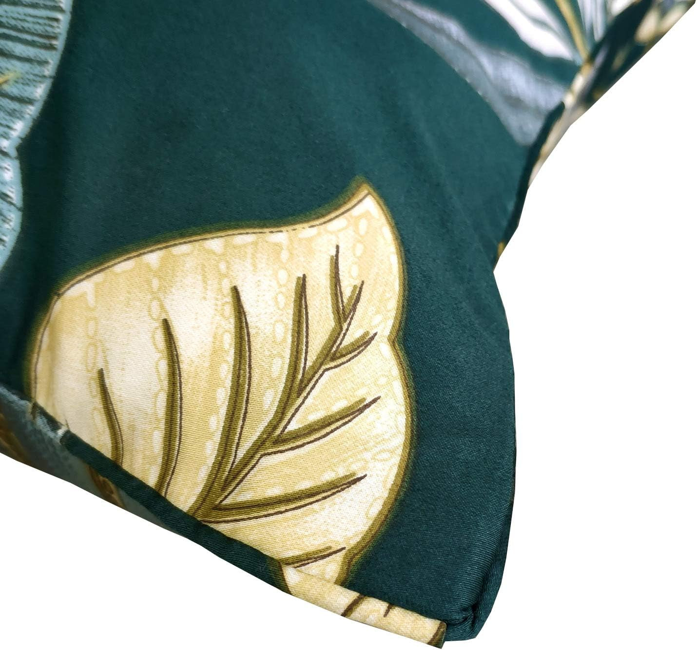 Sheets Set Queen Teal Elegant Floral Sheets Tropical Plam Leave Sunflower Bedding 800 Thread Count Luxury Summer Bedding 100% Egyptian Cotton Deep Pocket Bed Sheets Set, 4 Pieces-Queen Size