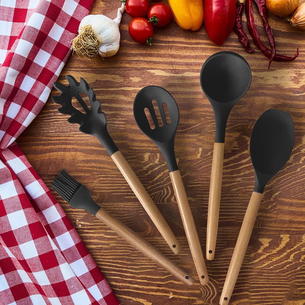 Silicone Kitchen Utensils Set