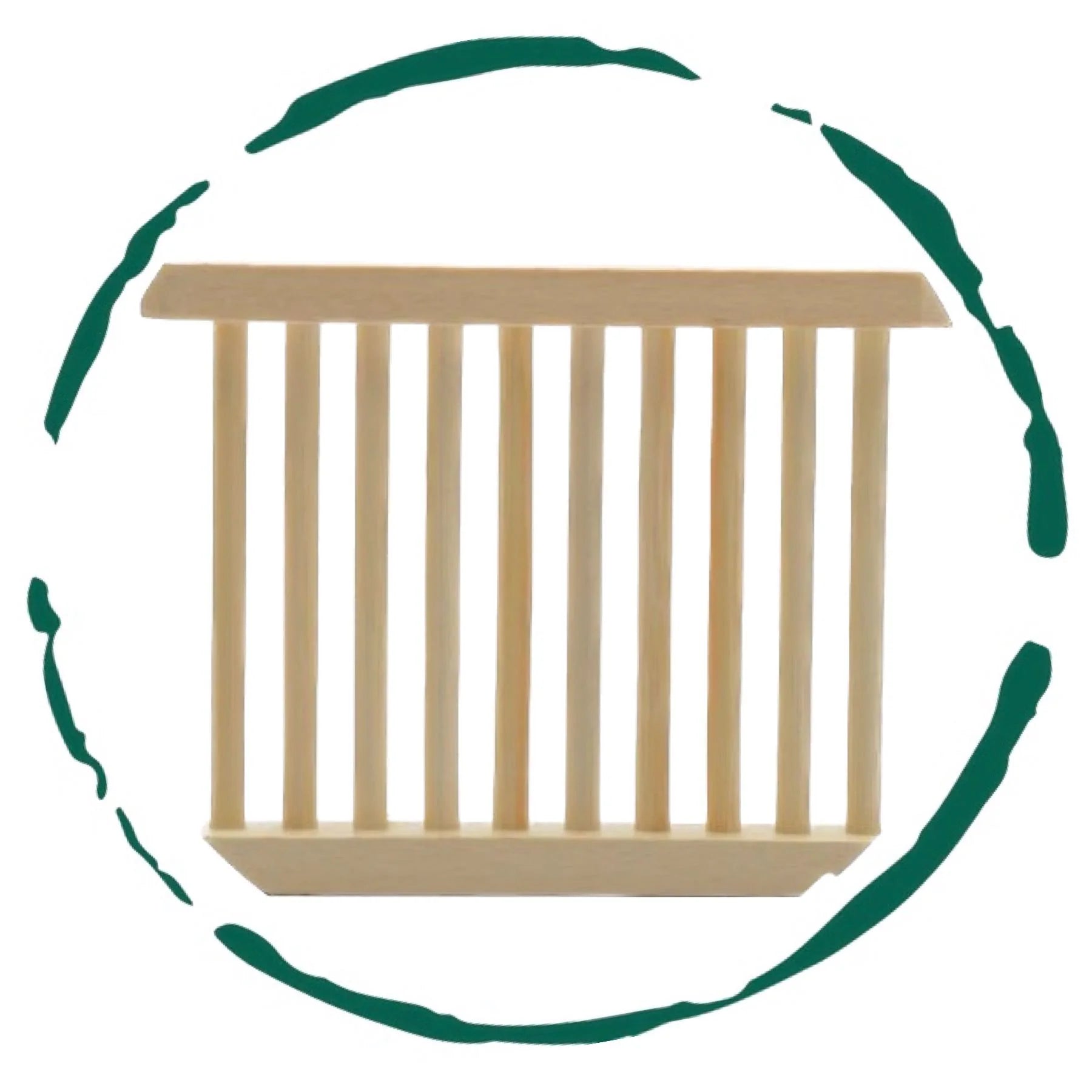 4-Pack Bamboo Soap Dish