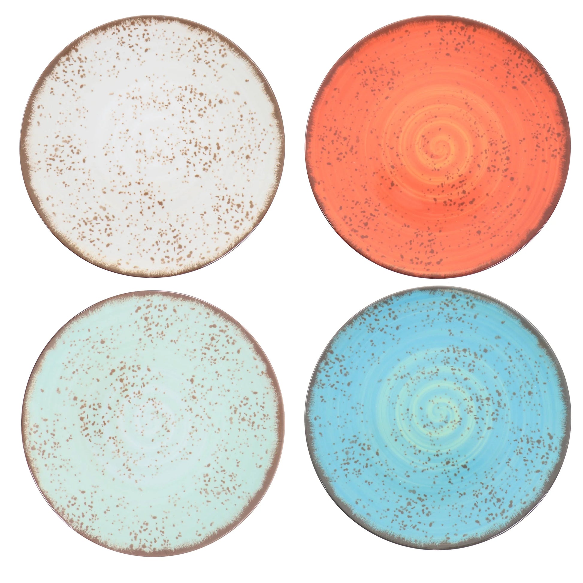 Pryce 12 Piece Melamine Dinnerware Set Is Assorted Colors