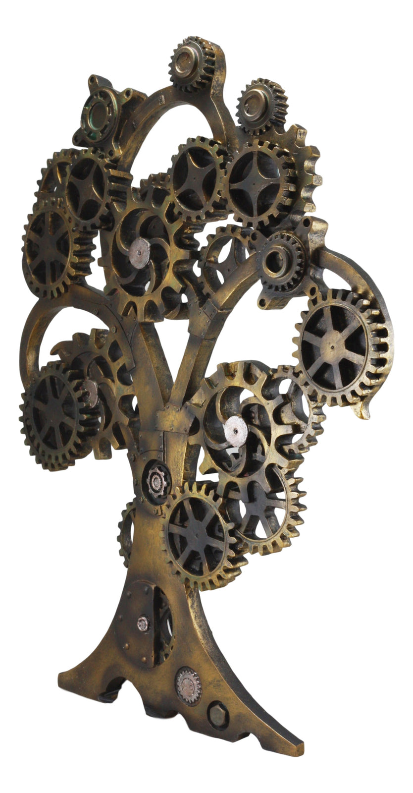 Steampunk Collectible Gearwork Mechanical Tree of Life Wall Sculpture Decorative