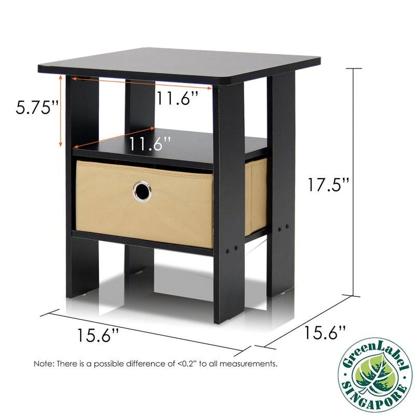 Petite End Table - Set of 2