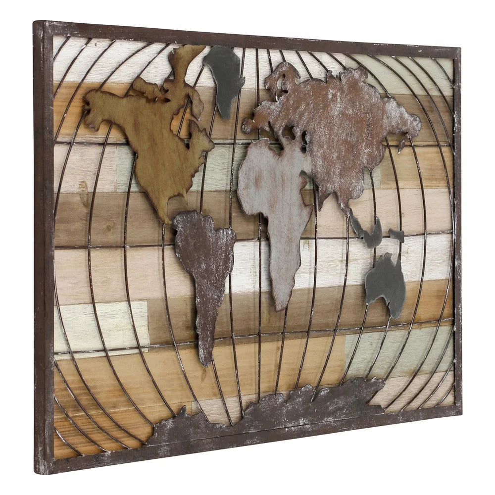 Marco World Map Wall Decor