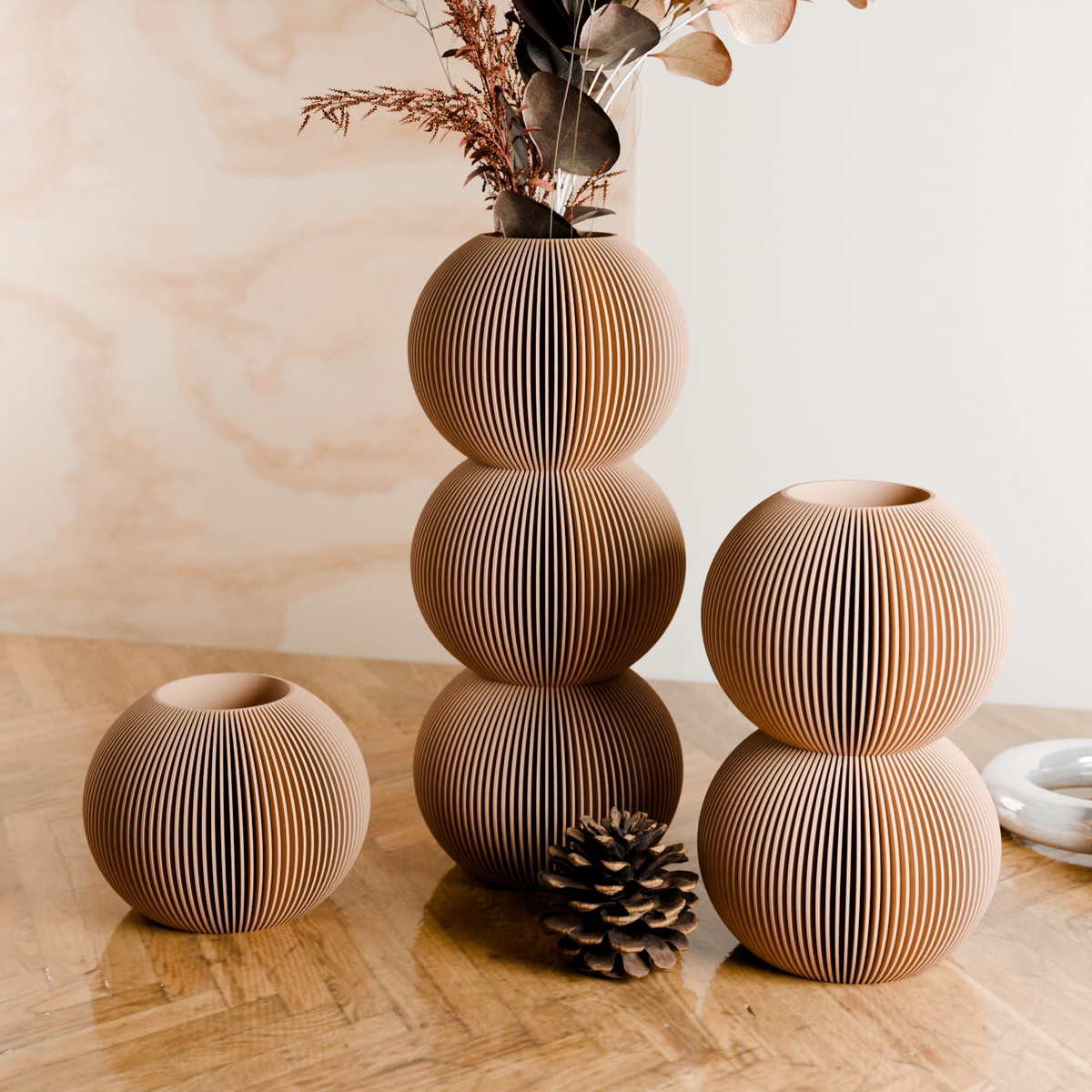 Bubble Vase | Sculptural Plant-Based Modern Vase