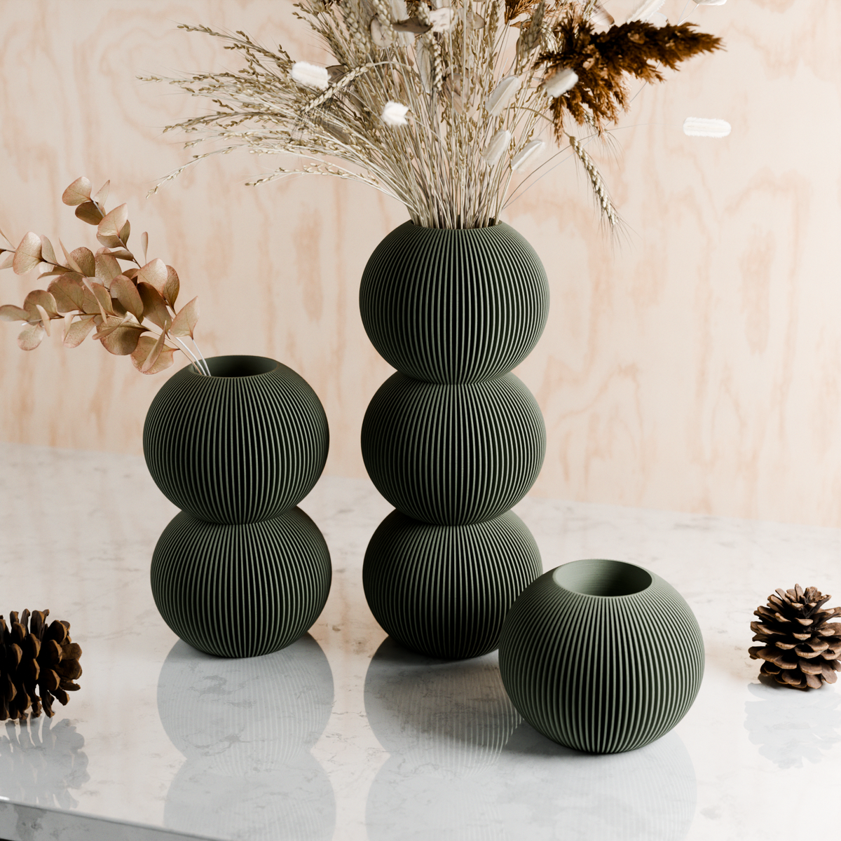 Bubble Vase | Sculptural Plant-Based Modern Vase