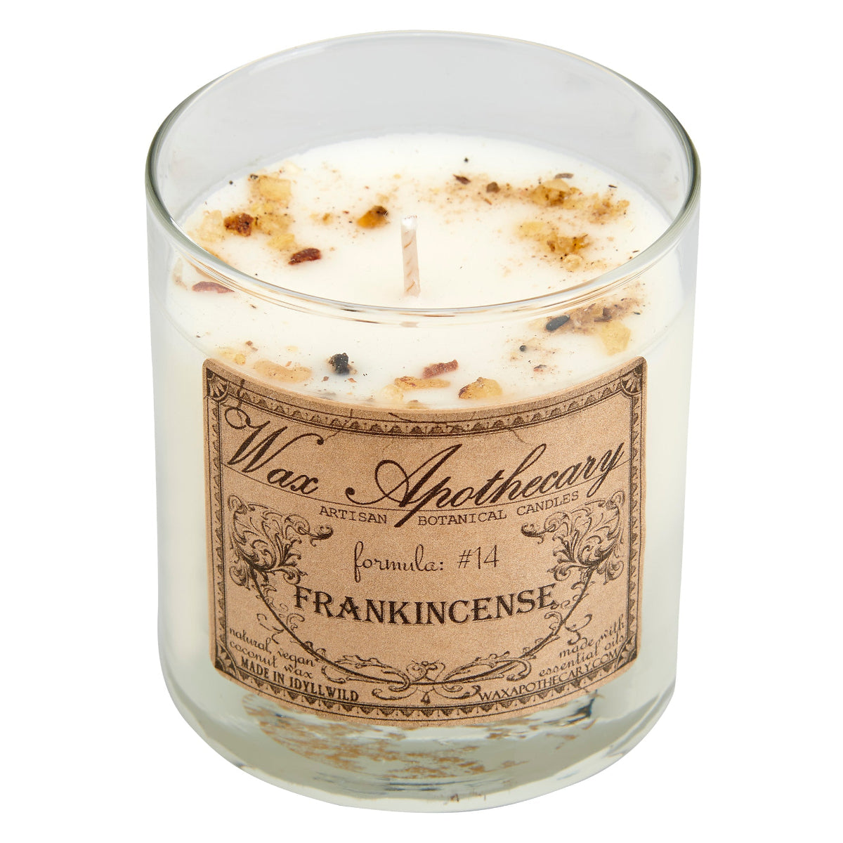 Frankincense Botanical Candle in Scotch Glass
