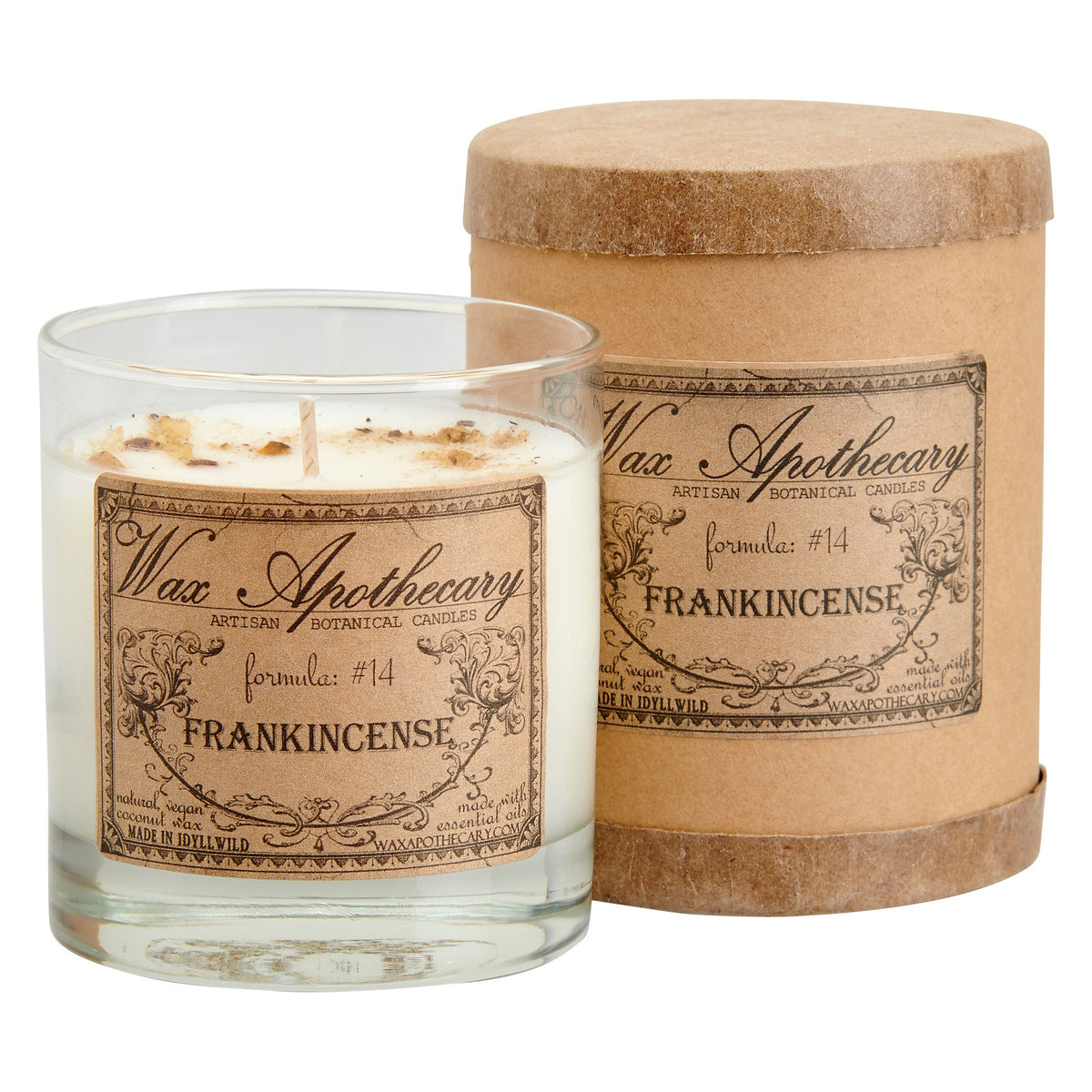 Frankincense Botanical Candle in Scotch Glass