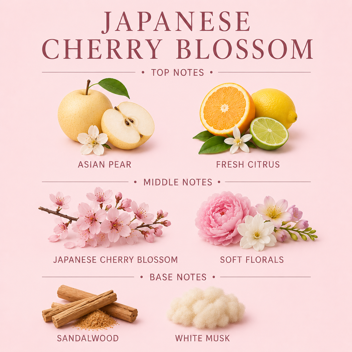 Japanese Cherry Blossom Signature Candle