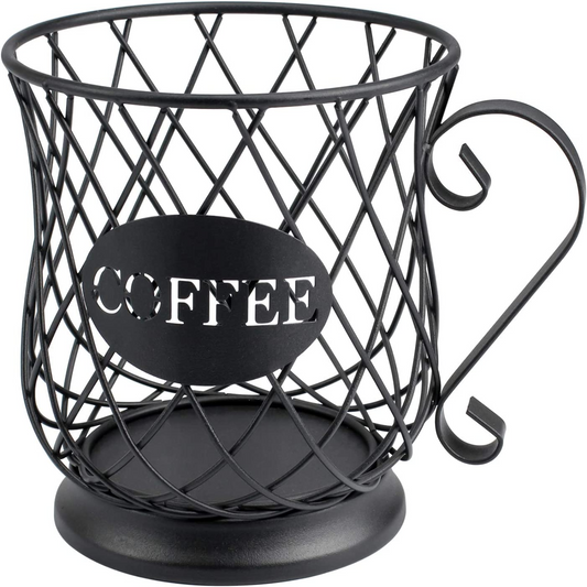 Matte Black Metal  Keurig Coffee Pod Holders