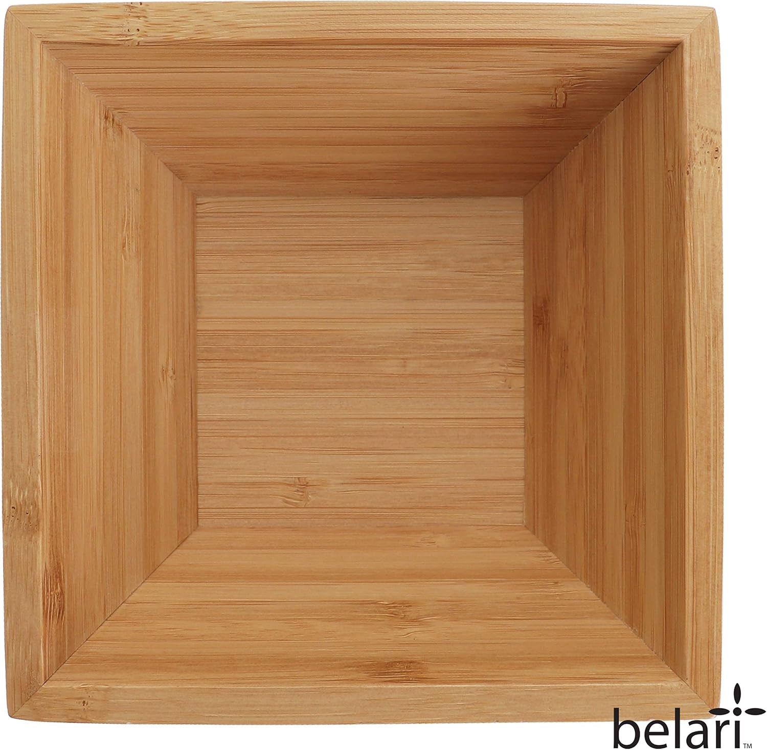 6.25" Bamboo Bowl Set - Bamboo Reusable Bowls - Square Bamboo Bowls - Wood Dinnerware - Bamboo Dinner Bowls - Bamboo Dinnerware Set - Eco Friendly Bowls (8 Pack / 6.25" Square)