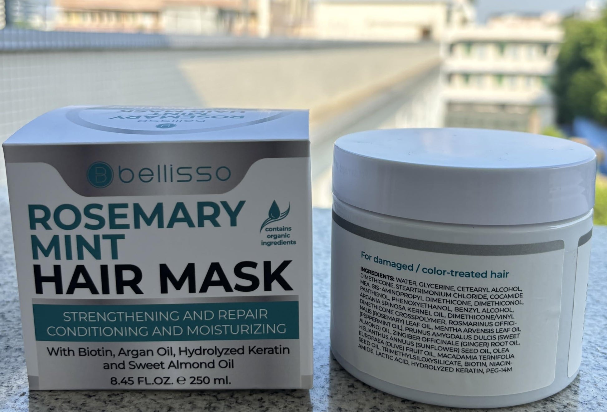 Rosemary Mint Oil Hair Mask Deep Conditioning Repair Products for Damaged Care Scalp Moisturizer and Hydrating Treatment for Women and Men Volume for Extremely Dry Thin and Frizzy Locks