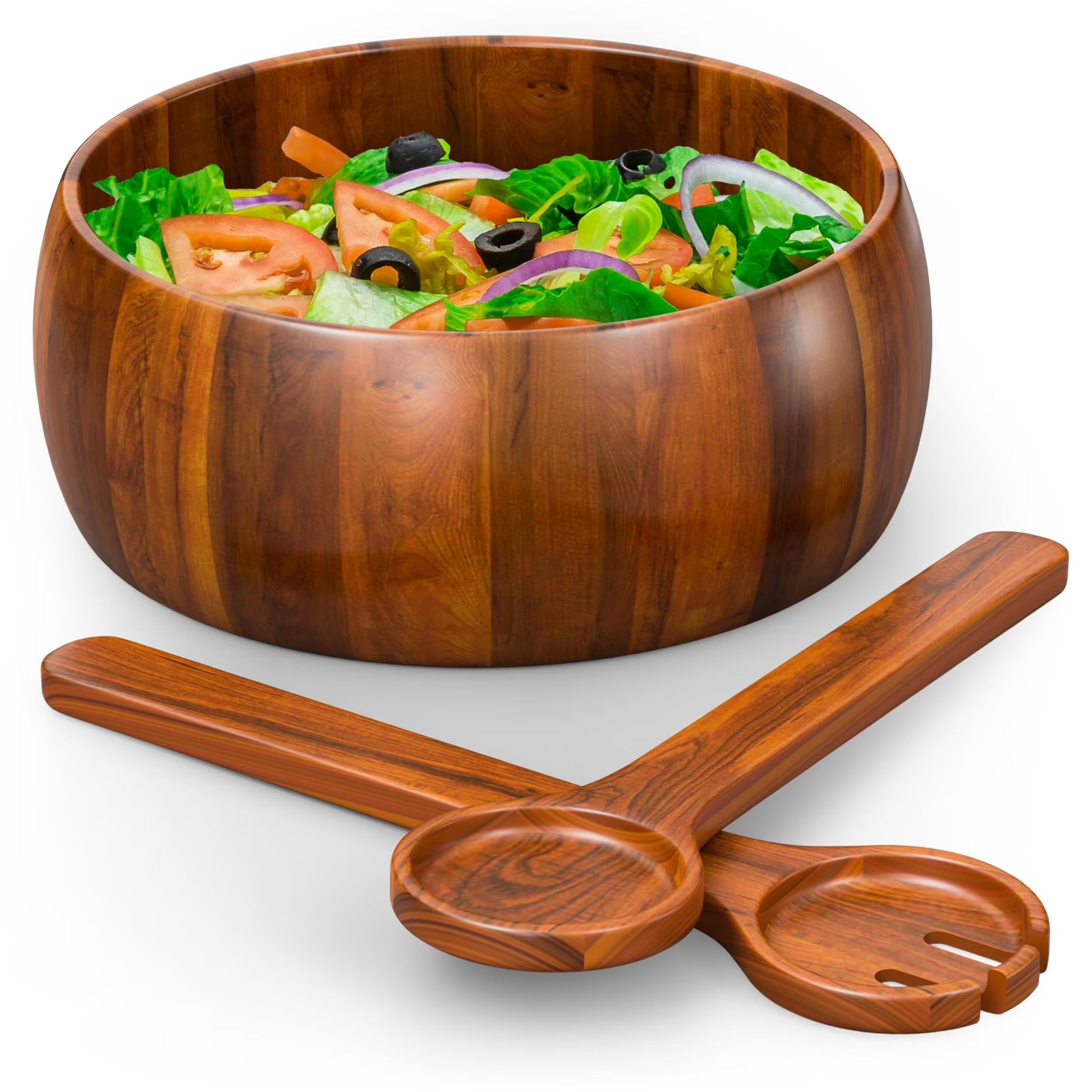 Home La Roda 3 Pc. Acacia Wood Salad Set