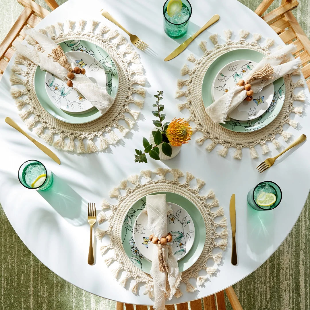 Entertain 365 12-Piece Botanica Dinnerware Set (Service for 4)