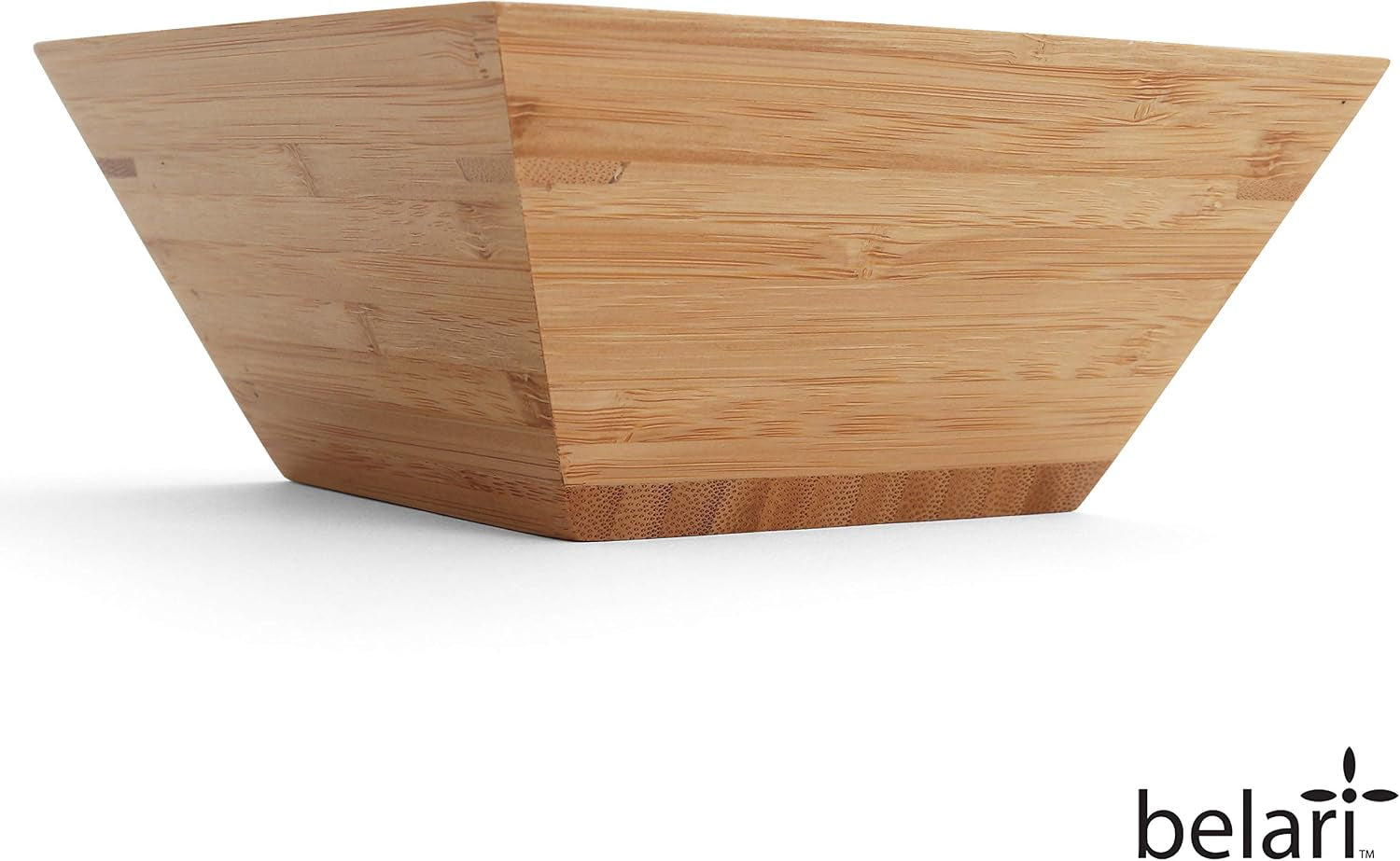 6.25" Bamboo Bowl Set - Bamboo Reusable Bowls - Square Bamboo Bowls - Wood Dinnerware - Bamboo Dinner Bowls - Bamboo Dinnerware Set - Eco Friendly Bowls (8 Pack / 6.25" Square)