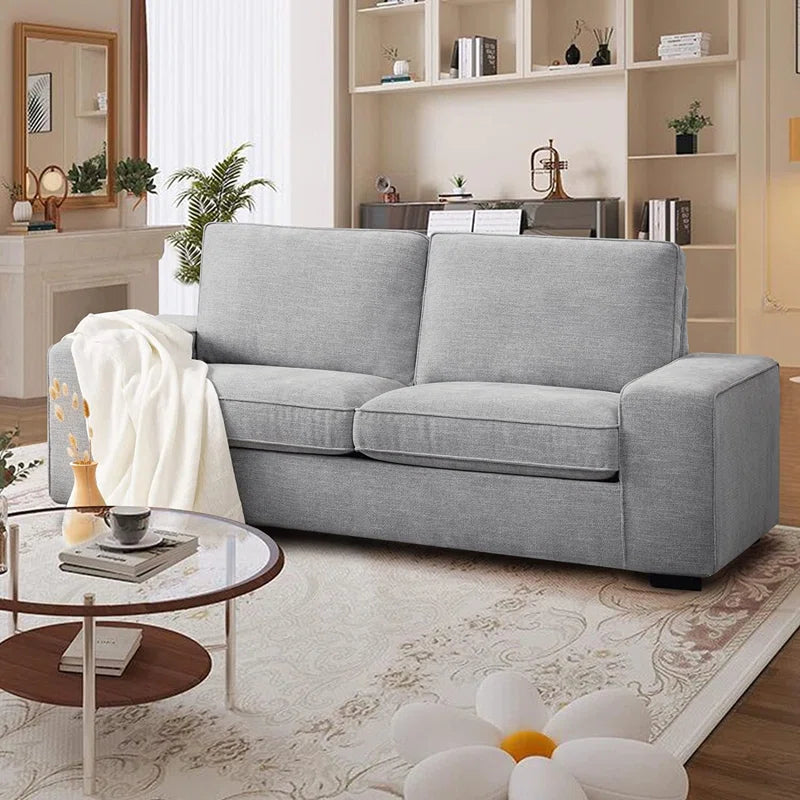 88.58" Luxury Modern Upholstered Sofa for Living Room, Couches with Solid Wood Frame