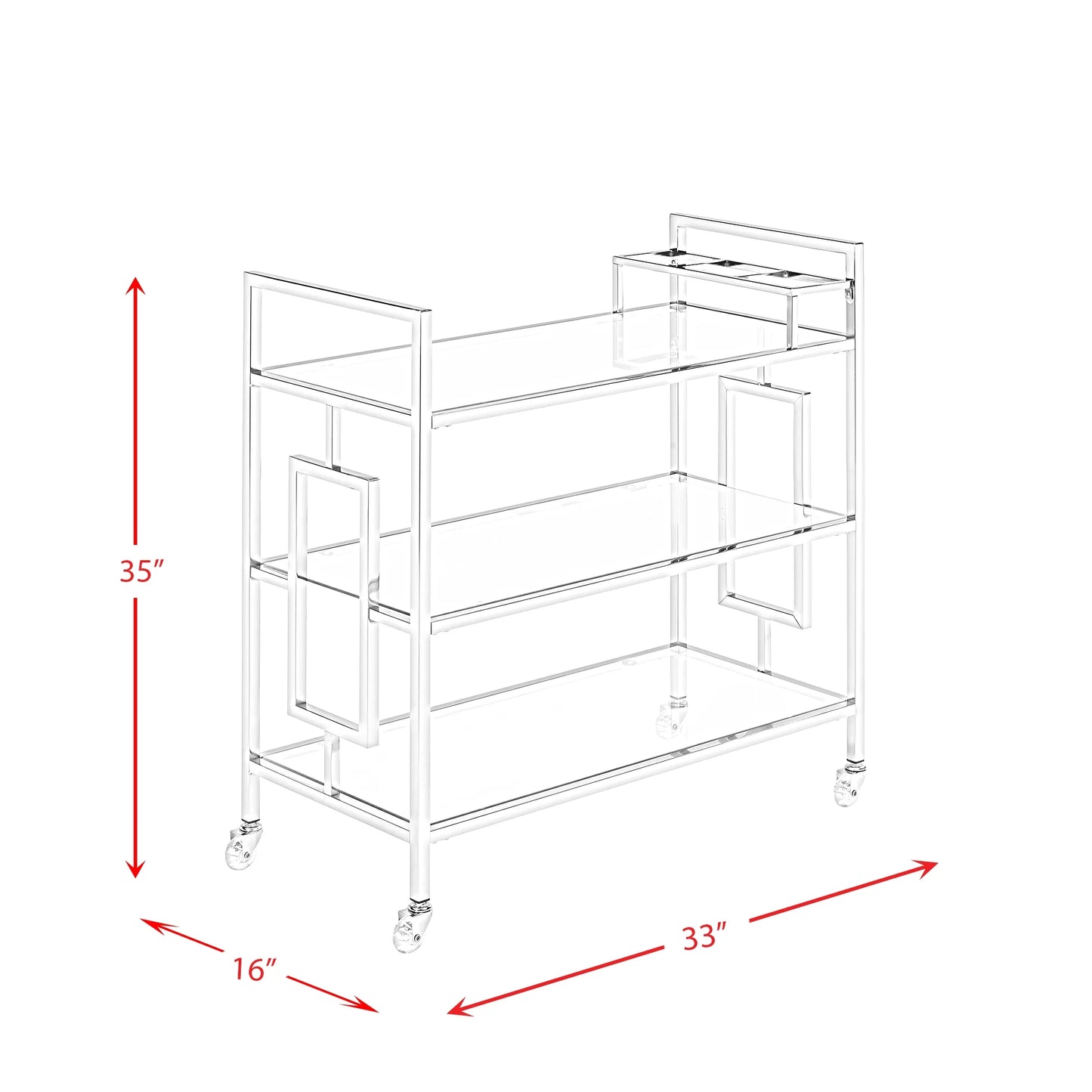 Harper Serving Bar Cart